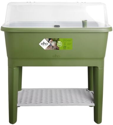 Elho Noa Grow Table Fioriera Verde Coltura E Raccolta L 38.7 x W 78.5 x H 34.2 cm