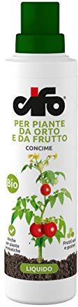 CIFO per Piante da Orto e da Frutto. Concime Liquido Bio. Anche per Piante aromatiche e Frutti sani e gustosi. 500ml.