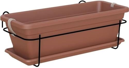 Artevasi Kit Fioriera Venezia 50 cm Terracotta