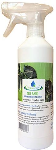 acquaverde Insetticida Bio No Afid Contro Afidi Mosca Bianca Tripidi Biologico Pronto Uso 500 Ml Estratto Vegetale