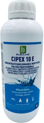 ARIKON CIPEX 10E INSETTICIDA ADULTICIDA LIQUIDO A BASE DI CIPERMETRINA lt.1 INSETTI VOLANTI E STRISCIANTI ZANZARE