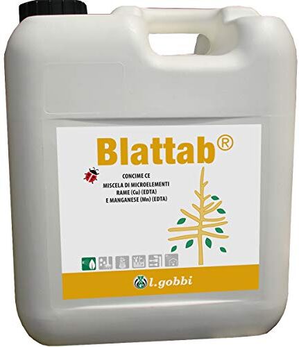 L.Gobbi concime Liquido BIO microelementi Rame (Cu) chelato con EDTA e Manganese (Mn) chelato con EDTA 6 kg