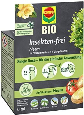 Compo Biologico senza insetti Neem 20 x 6 ml