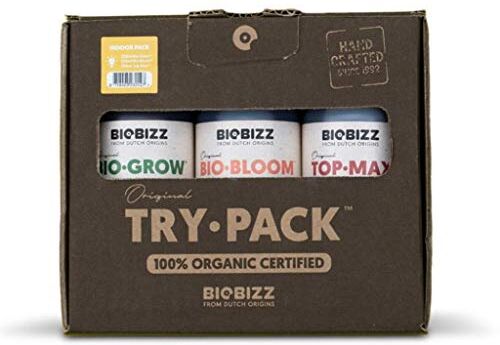 BioBizz Try Pack indoor biologico bio Grow bio Bloom top max pianta concimi starter kit