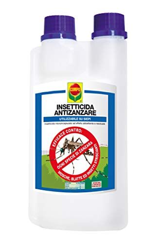 Compo Cypesect Caps, Insetticida a Effetto Prolungato, Fino a 4 Settimane Contro Tutti i Tipi di Zanzare, Mosche, Blatte, Cimici, 300 ml