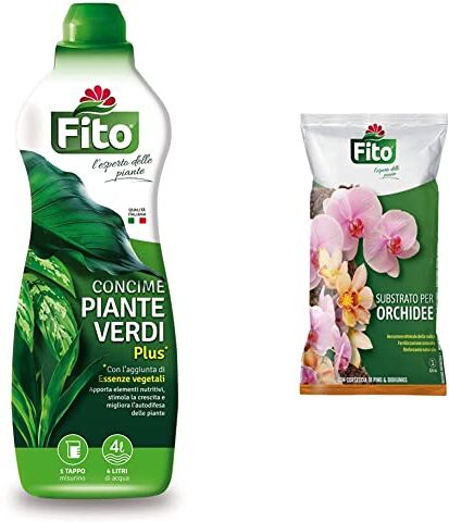 Fito Concime piante verdi plus & Substrato Orchidee