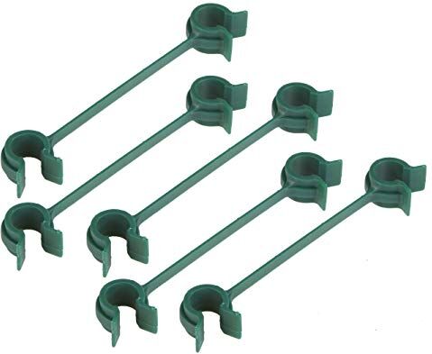 Windhager Clip per Piante rampicanti, Clip per Piante, 5 Pezzi, 11 mm