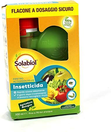 Solabiol Piretro Actigreen Bio, Insetti