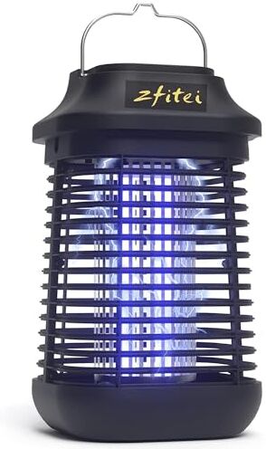 ZFITEI Zapper, Zanzariera 2 in 1, per esterni e interni, ad alta potenza, impermeabile, 4200 V, lampada elettronica per la casa, il giardino