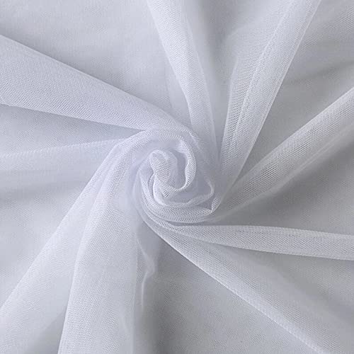 XIAOMAOMAO Rete di Insetti per Verdure, Tunnel per la Coltivazione di Piante, per Fiori, Frutta, Piante, Verdura (1.6 m x 6 m, Bianco)