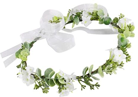 PSVOD 1pc ghirlande for le vacanze elegante cerchio artificiale corona capelli da mare copricapo ghirlanda da sposa fascia fiori foglie di fiori bellezza