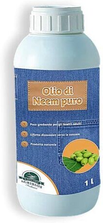 Il Paese Verde Olio di Neem Olio di Neem Repellente Naturale Contro Gli Insetti per Piante Olio Neem Puro Spremuto A Freddo 1L