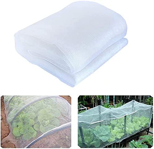 IBETEK Rete Anti Insetti, 2.5X10M Rete Anti Insetti per Orto, Rete per Insetti Orto, Rete Anti Insetti per Piante, Rete di Protezione Delle Piante,Reti Protettive da Giardino