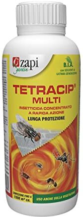 Zapi Garden TETRACIP MULTI INSETTICIDA CONCENTRATO A RAPIDA AZIONE E LUNGA PROTEZIONE IN CONFEZIONE DA 1 LT