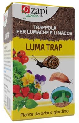 ZAPI Garden   Luma Trap, Trappola per Lumache e Limacce, per Piante da Orto e Giardino, 9x15cm