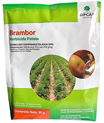 15 Sipcam Brambor Erbicida Sistemica Perkeo Selettiva per Patate, Adatto per Preemergencia E Postemergencia Early, Wg , 30 Gr