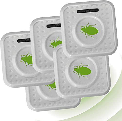 ISOTRONIC Repellente per acaro   Deterrente antiacaro a ultrasuoni   Alimentato a batteria   Dissuasore per insetti   Protezione contro cimici dei letti e acari (5)
