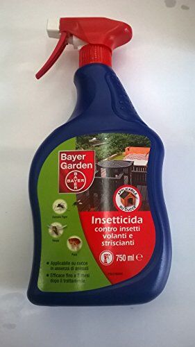 Bayer Dobol  lt 0,750 insetticida vespe calabroni zanzare pulci pronto uso per cucce piscine ambienti esterni efficace sino a 3 mesi