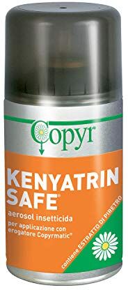 COPYR Kenyatrin Safe Insetticida pronto all'uso contro insetti volanti, mosche e zanzare bombola da  x 1 pezzo