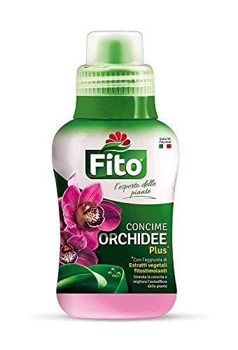 Fito Concime Liquido Orchidee Trattamento Completo 250 ml   Concime Minerale Composto di NPK + Microelementi  Nutrimento Equilibrato per La tue Orchidee