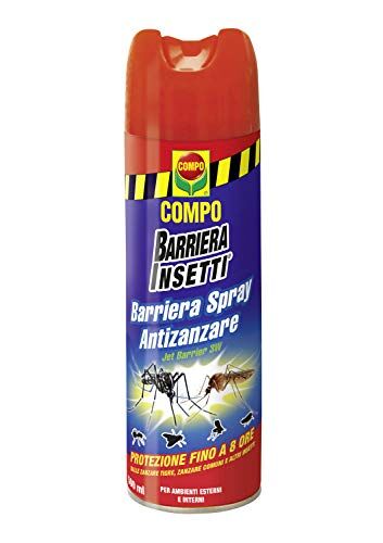 Compo Barriera Spray Antizanzare, Insetticida, 500 ml