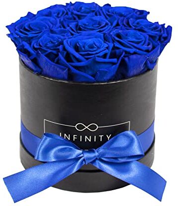 Infinity Medio – 9 vere rose premium blu – durata 3 anni senza innaffiare