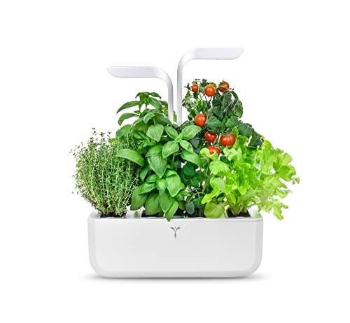 Véritable VERITABLE CLASSIC Garden Bianco Coltivazione Indoor con Sistema Automatico di Illuminazione LED Kit di 4 Semi Inclusi