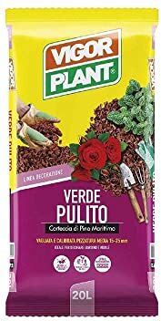 VIGORPLANT Corteccia Pino Verde Pulito 20LT