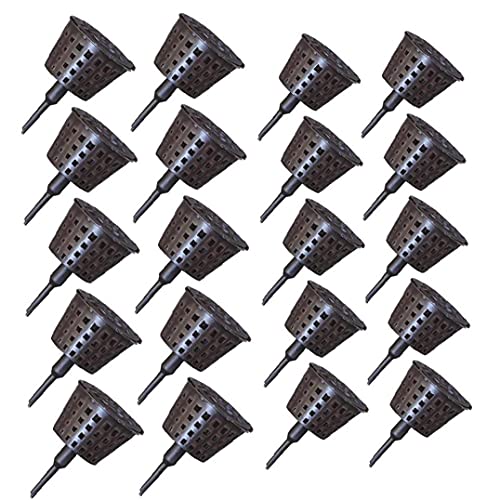 TOSSPER Piante Gardener Strumento 20pcs Grow Cesti Fertilizzante Organico Fertilizzante Bonsai Contenitore Kit Taglia S E L