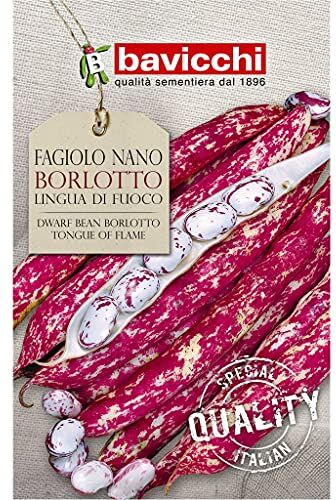 Bavicchi semi fagiolo rampicante borlotto 500g