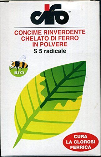 CIFO radicale concime a base di chelato di ferro confezione da 100 grammi