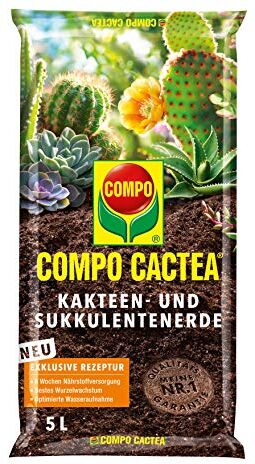 Compo 02004 Cactéa cactus e Sukkulentenerde, 5L