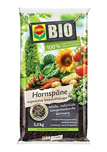 Compo chip corno  BIO, fertilizzanti qualità e naturale di azoto, 2,5 kg