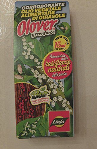 LINFA OLOVER GREENFORCE CORROBORANTE OLIO VEGETALE ALIMENTARE DI GIRASOLE BIO