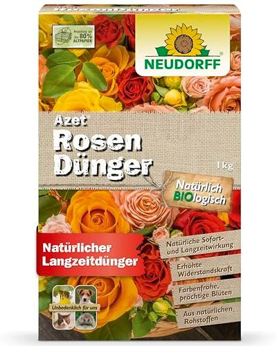 Neudorff Azet concime per Rose kg. 1 Piante orto Giardino concimi granulari