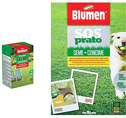 Blumen Prato Forte Soleggiato, Verde & Prato SOS Mix 2 in 1, Verde