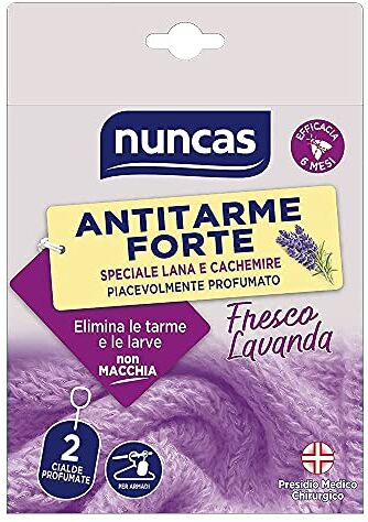 Nuncas Antitarme forte fresco lavanda 2 cialde