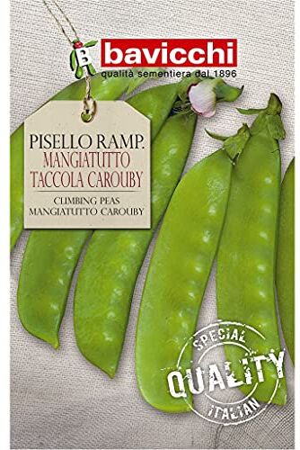 Bavicchi semi pisello rampicante mangiatutto taccola carouby 250g