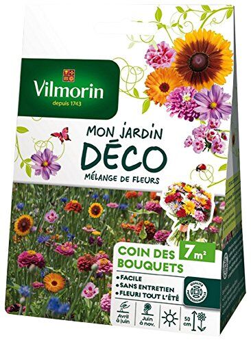 Vilmorin Mélange graines de fleurs COIN DES BOUQUETS 7 m²