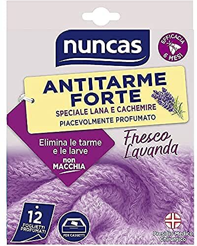 Nuncas Antitarme Forte Fresco lavanda 12 Pezzi