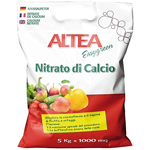 Altea Nitrato di Calcio 5 kg concime granulare azotato per orto e Giardino