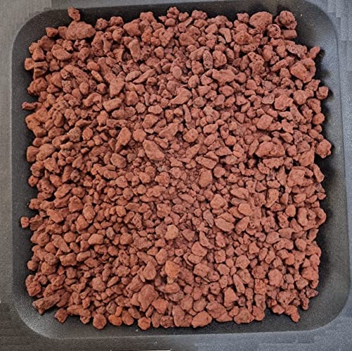 AlmaStore Lapillo Vulcanico Rosso per Piante Grasse   Giardino   3/5 mm 5/10 mm 10/15 mm   1 kg ( 1,1 Litri) , 5 kg ( 5 Litri ), 10 kg (10 Litri)   lava vulcanica (5/10 mm, 5 kg ( 5 Litri ))