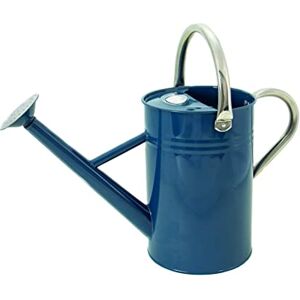 Kent & Stowe Annaffiatoio vintage da 4,5 litri in blu – Caraffa in acciaio zincato per l'irrigazione quotidiana – Caraffa in classico stile inglese con 2 manici Kent & Stowe Annaffiatoio vintage da 4,5 litri in blu – Caraffa in acciaio zincato per l'irrigazione quotidiana – Caraffa in classico stile inglese con 2 manici