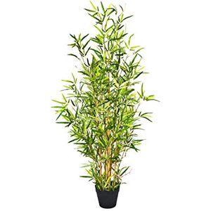GreenBrokers Albero di bambù artificiale in vaso, 130 cm GreenBrokers Albero di bambù artificiale in vaso, 130 cm