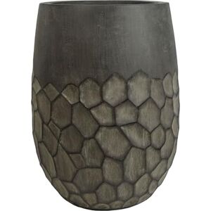 Vaso a nido d'ape Leaf 38cm - Fibra di vetro Rustico Interno/Esterno Vaso a nido d'ape Leaf 38cm - Fibra di vetro Rustico Interno/Esterno