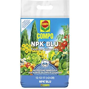Compo NPK BLU, Concime Universale Granulare per Orto e Giardino, Pronto Effetto, 4 kg Compo NPK BLU, Concime Universale Granulare per Orto e Giardino, Pronto Effetto, 4 kg