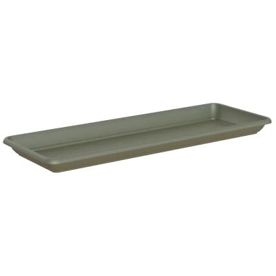 Artevasi Sottovaso Rettangolare 60cm Verde secco Artevasi Sottovaso Rettangolare 60cm Verde secco