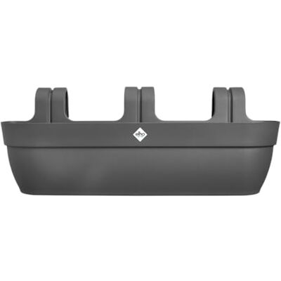 Elho Vibia Campana Easy Hanger XXL 70 Fioriera per Balcone Esterno 100% Plastica Riciclata L69 x B26.8 x H23.7 cm Anthracite Elho Vibia Campana Easy Hanger XXL 70 Fioriera per Balcone Esterno 100% Plastica Riciclata L69 x B26.8 x H23.7 cm Anthracite