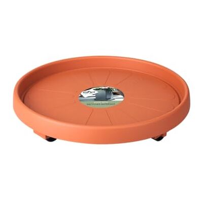 Elho Universal Planttaxi 30 Vaso da fiori per interni ed esterni, Ø 29,3 x H 5 cm Elho Universal Planttaxi 30 Vaso da fiori per interni ed esterni, Ø 29,3 x H 5 cm