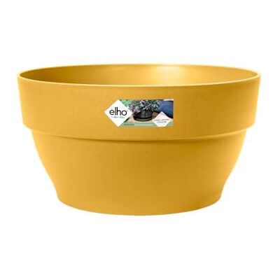 Elho Vibia Campana Bowl 27 Vaso per Esterno Ø 27.0 x H 14.0 cm Honey Yellow Elho Vibia Campana Bowl 27 Vaso per Esterno Ø 27.0 x H 14.0 cm Honey Yellow